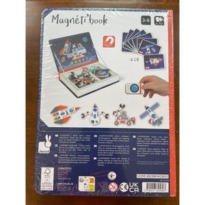 Janod Magneti’Book – Cosmos edition, still sealed in original shrink wrap.